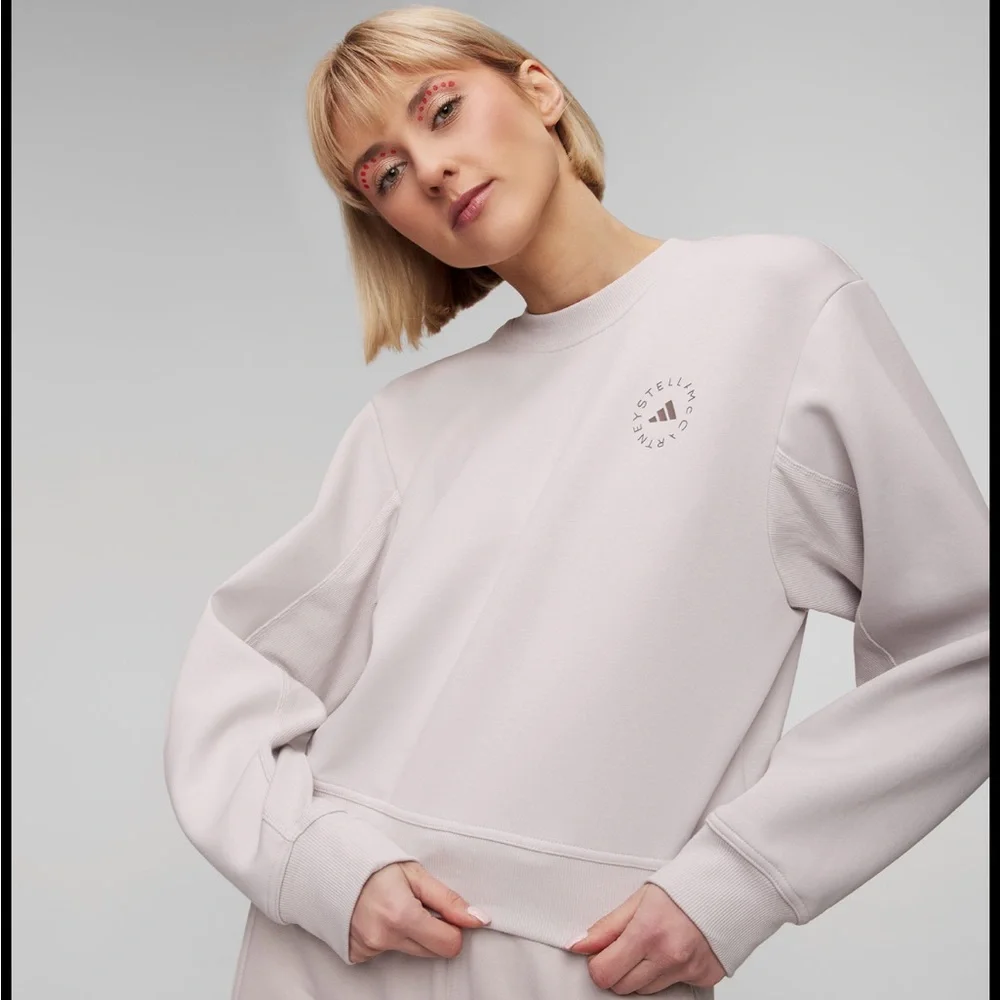 FINAL PRICE The Adidas by Stella McCartney ASMC women's sweatshirt grey XL - Picture 8 of 8